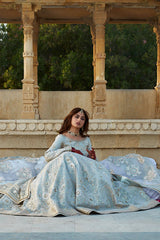 Mohsin Naveed Ranjha Zarlish Wedding Collection Unstitched 3 Pieces  ZWU23-19 Mahwari