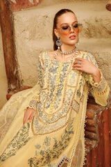 Voyage A Luxe by Maria.B Unstitched 3 Piece Luxury Eid Lawn Collection MB 12-A