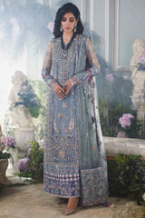 Elan Embroidered Net Suits Unstitched 3 Piece EC21-06 NURAY - Wedding Collection