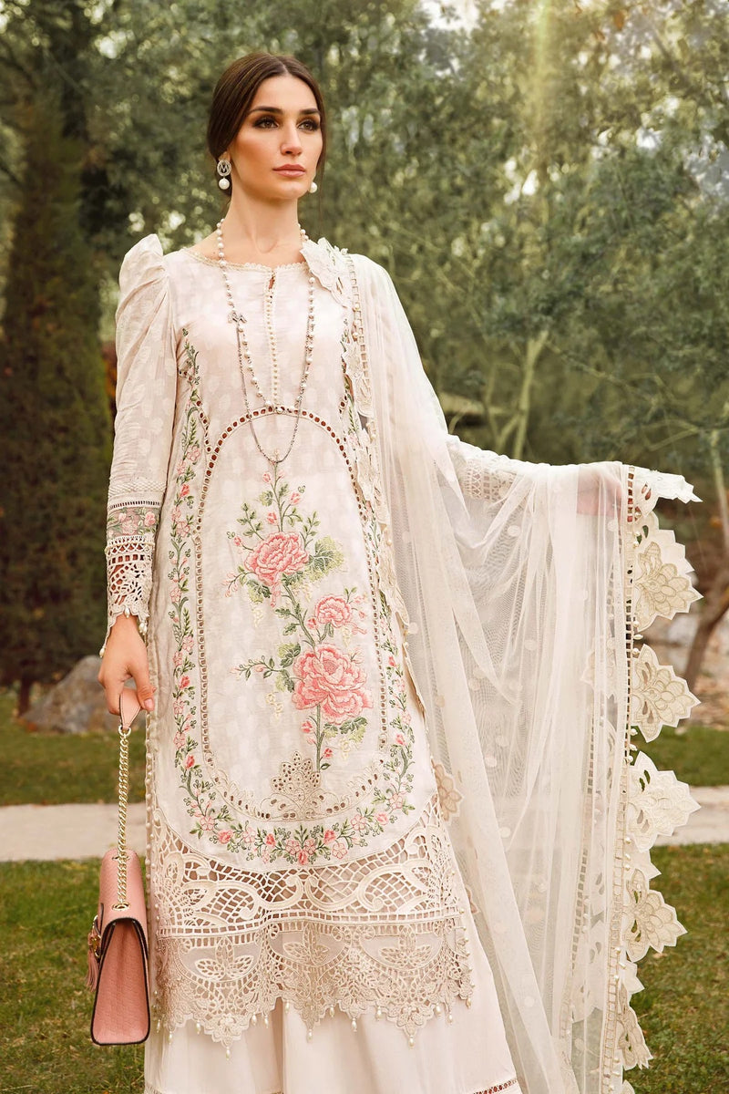 Maria.B Luxury Lawn Collection 3 Pieces Unstitched - D-2302-A The luxurious Lawn Collection