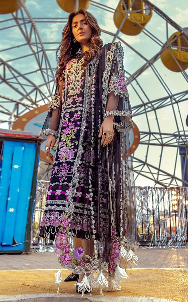 Asifa & Nabeel Lilibet Luxury MIA Lawn 3 pc Unstitched Luxury Collection