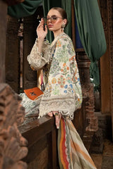 M Prints By Maria.B Embroidered Lawn Suits Unstitched 3 Piece MPT 8A - Eid Collection