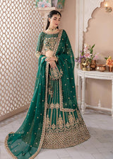 Kanwal Malik Luxury Formal Dastan FARIZA Raw Silk Maxi Unstitched KM-02