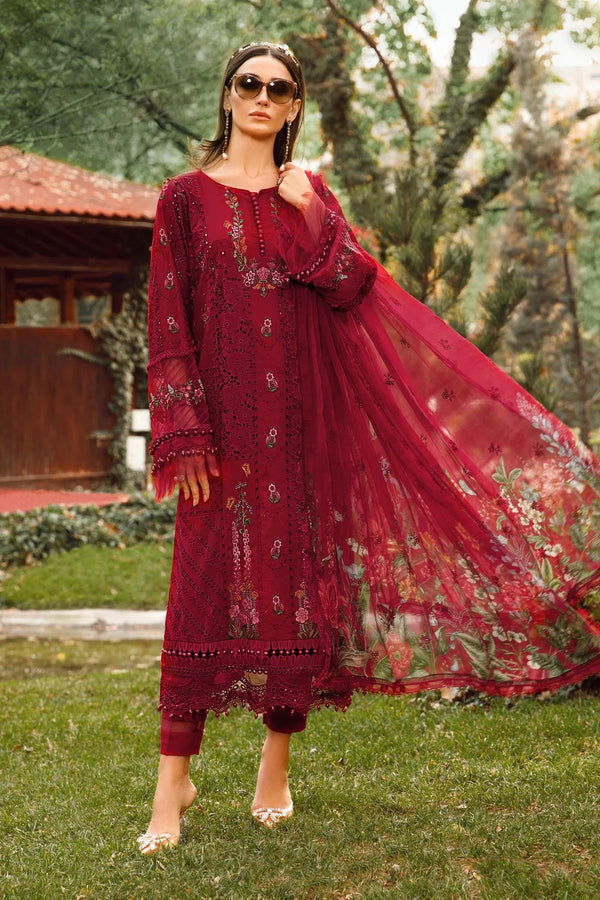 Maria.B Luxury Lawn Collection Unstitched Lawn D-2309-A Eid Luxury Collection