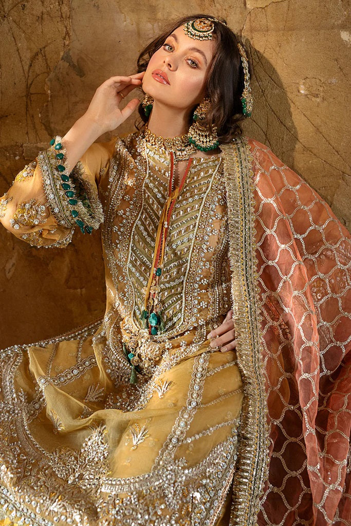 SOBIA NAZIR ORGANZA EMBROIDERED COLLECTION FESTIVE COLLECTION 3 PC UNSTITCHED DESIGN 05 NAYAB