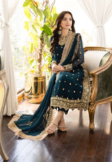 Meerub Collection By Asim Jofa 3 Pieces Unstitched Semi Pure Chiffon Festive Collection