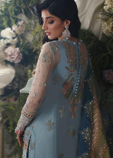 Elan Embroidered Net Suits Unstitched 4 Piece EC21-01 ELMAS - Wedding Collection